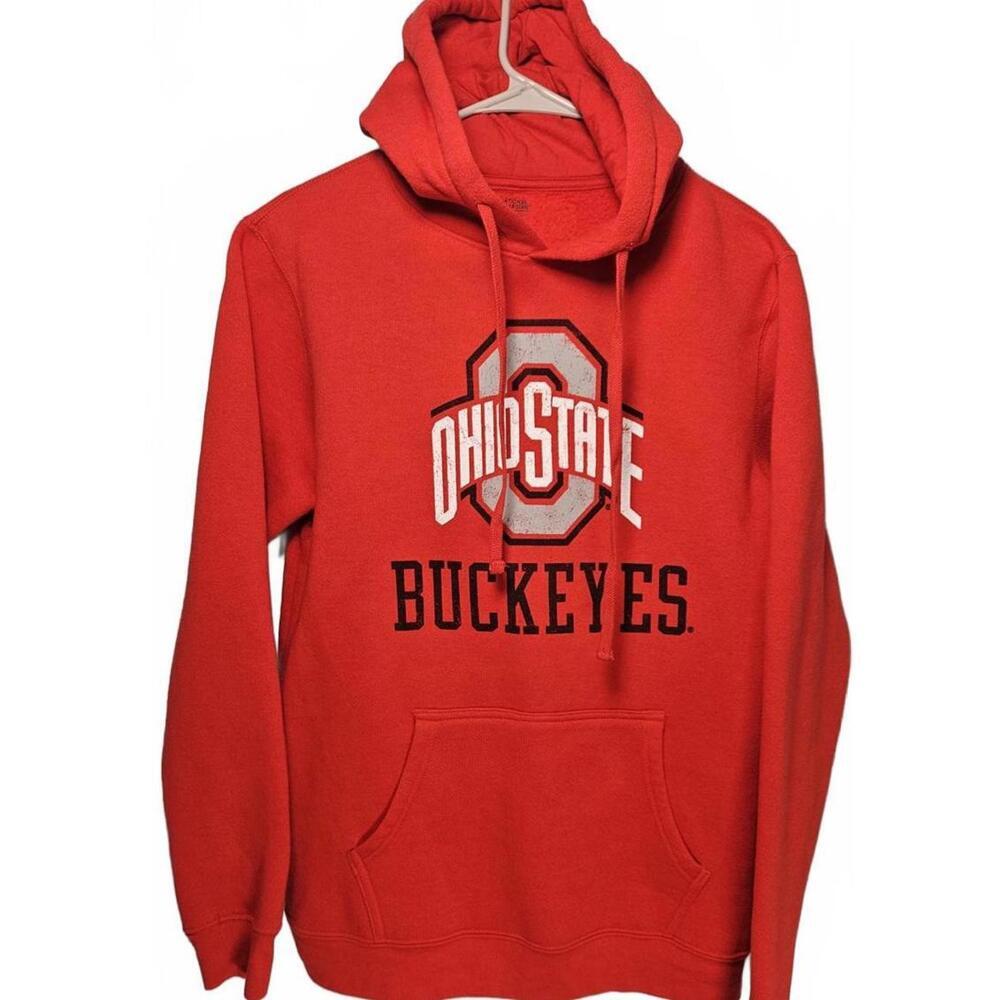 Ohio State Buckeyes Red Hoodie Unisex - Medium‎